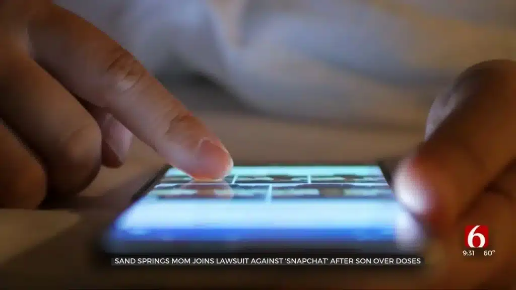 a person using an smart phone